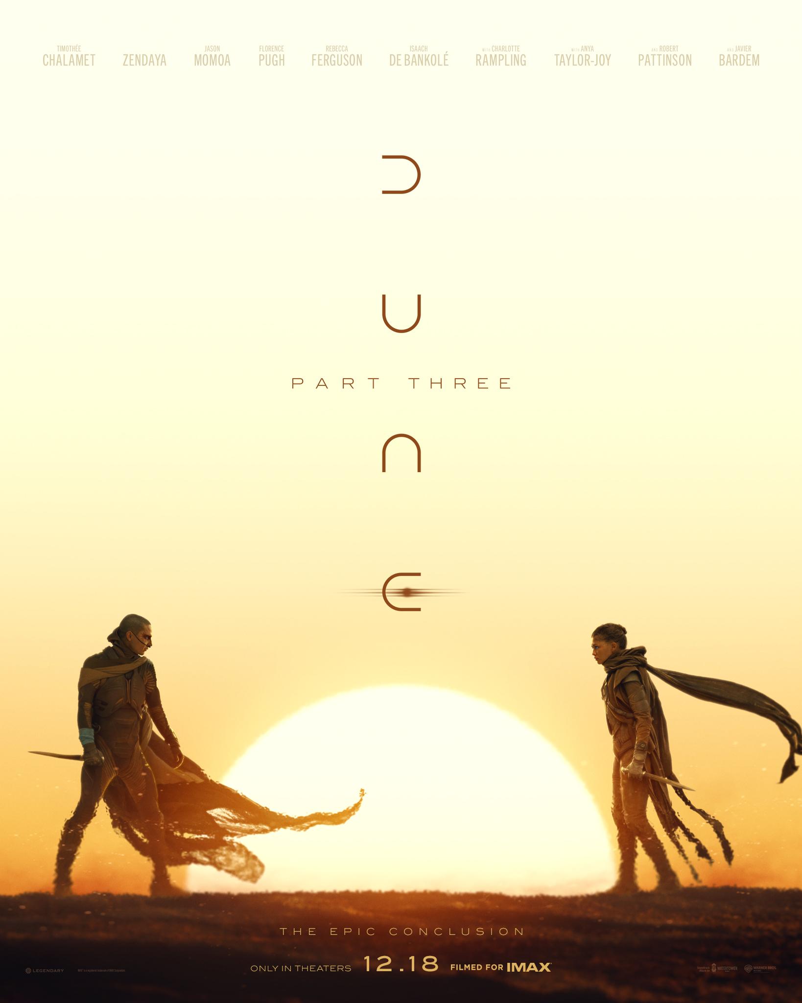 Dune: Part Three  Official Trailer